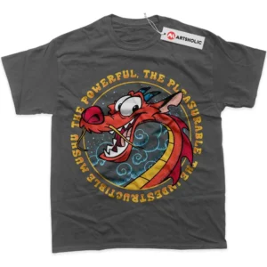 Mushu T-Shirt, Mulan True Fan Shirt SHIN1712092099 - Coffee