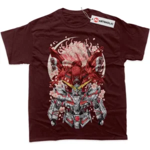 Gundam T-Shirt, Anime True Fan Shirt SHIN1712092100 - Wine Red