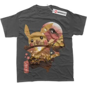 Pikachu T-Shirt, Pokemon True Fan Shirt SHIN1712092101 - Coffee