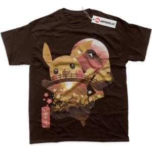Pikachu T-Shirt, Pokemon True Fan Shirt SHIN1712092101 - Carbon