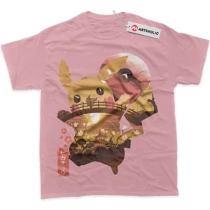 Pikachu T-Shirt, Pokemon True Fan Shirt SHIN1712092101 - Pink