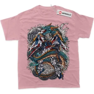 Gundam T-Shirt, Anime True Fan Shirt SHIN1712092102 - Pink