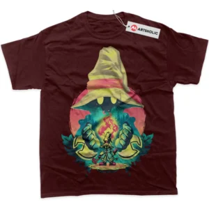 Vivi Ornitier T-Shirt, Final Fantasy True Fan Shirt SHIN1712092103 - Wine Red
