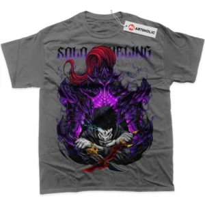 Sung Jinwoo T-Shirt, Solo Leveling True Fan Shirt SHIN1712092104 - Coffee