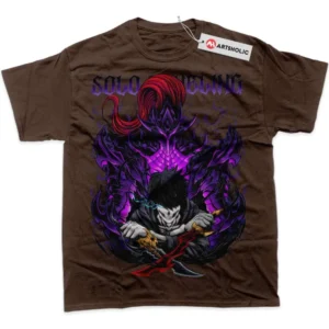 Sung Jinwoo T-Shirt, Solo Leveling True Fan Shirt SHIN1712092104 - Carbon