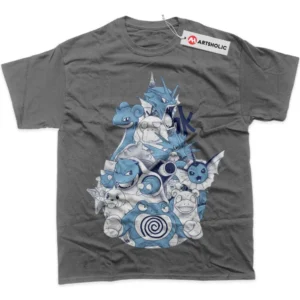 Water Class Pokemon T-Shirt, Anime True Fan Shirt SHIN1712092106 - Coffee