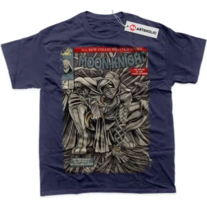 Moon Knight T-Shirt, Marvel Comics True Fan Shirt SHIN1712092108 - Navy