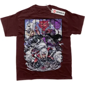 Jiraiya T-Shirt, Naruto True Fan Shirt SHIN1712092109 - Wine Red