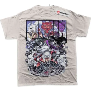 Jiraiya T-Shirt, Naruto True Fan Shirt SHIN1712092109 - Light Grey