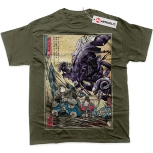Xenomorph T-Shirt, Alien vs Predator True Fan Shirt SHIN1712092110 - Army Green