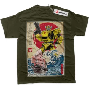 Bumblebee T-Shirt, Transformers True Fan Shirt SHIN1712092114 - Army Green