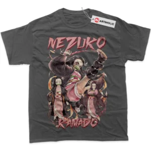 Nezuko Kamado T-Shirt, Demon Slayer True Fan Shirt SHIN1712092116 - Coffee