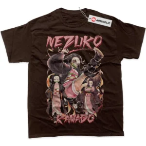 Nezuko Kamado T-Shirt, Demon Slayer True Fan Shirt SHIN1712092116 - Carbon