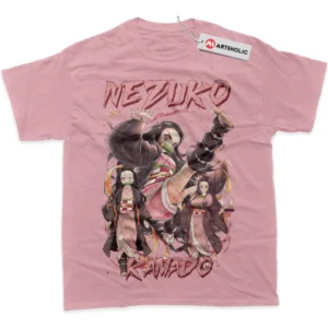 Nezuko Kamado T-Shirt, Demon Slayer True Fan Shirt SHIN1712092116 - Pink