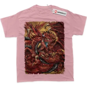 Slifer the Sky Dragon T-Shirt, Anime True Fan Shirt SHIN1712092117 - Pink