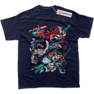 YuYu Hakusho T-Shirt, Anime True Fan Shirt SHIN1712092118 - Navy