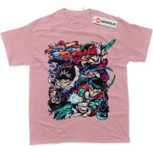 YuYu Hakusho T-Shirt, Anime True Fan Shirt SHIN1712092118 - Pink