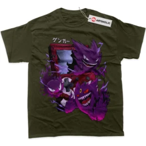 Gengar T-Shirt, Gatsly True Fan Shirt SHIN1712092121 - Army Green