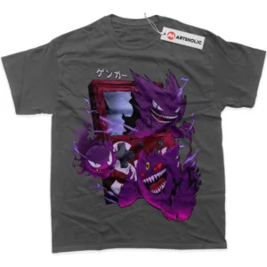 Gengar T-Shirt, Gatsly True Fan Shirt SHIN1712092121 - Coffee