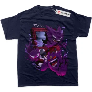 Gengar T-Shirt, Gatsly True Fan Shirt SHIN1712092121 - Navy