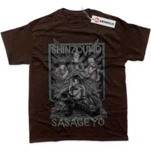 Levi Ackerman T-Shirt, Attack On Titan True Fan Shirt SHIN1712092122 - Carbon
