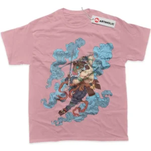 Inosuke Hashibira T-Shirt, Demon Slayer True Fan Shirt SHIN1712092123 - Pink