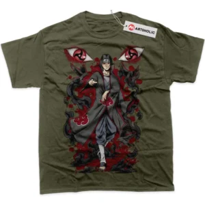 Itachi Uchiha T-Shirt, Naruto True Fan Shirt SHIN1712092125 - Army Green
