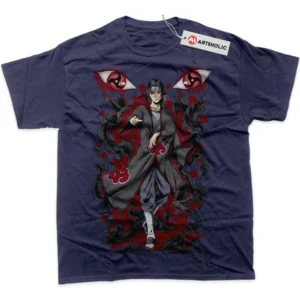 Itachi Uchiha T-Shirt, Naruto True Fan Shirt SHIN1712092125 - Navy
