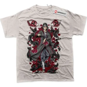 Itachi Uchiha T-Shirt, Naruto True Fan Shirt SHIN1712092125 - Light Grey