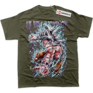 Ultra Instinct Son Goku T-Shirt, Dragon Ball True Fan Shirt SHIN1712092126 - Army Green