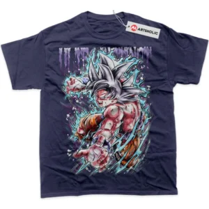 Ultra Instinct Son Goku T-Shirt, Dragon Ball True Fan Shirt SHIN1712092126 - Navy
