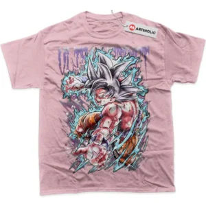 Ultra Instinct Son Goku T-Shirt, Dragon Ball True Fan Shirt SHIN1712092126 - Pink