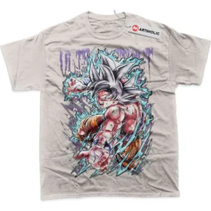 Ultra Instinct Son Goku T-Shirt, Dragon Ball True Fan Shirt SHIN1712092126 - Light Grey