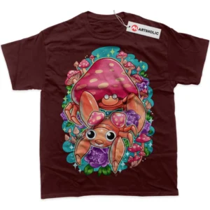 Paras T-Shirt, Pokemon True Fan Shirt SHIN1712092128 - Wine Red
