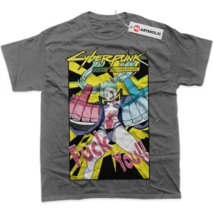 Rebecca T-Shirt, Cyberpunk: Edgerunners True Fan Shirt SHIN1712092129 - Coffee