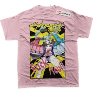 Rebecca T-Shirt, Cyberpunk: Edgerunners True Fan Shirt SHIN1712092129 - Pink