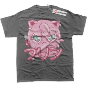 Jigglypuff T-Shirt, Pokemon True Fan Shirt SHIN1712092130 - Coffee