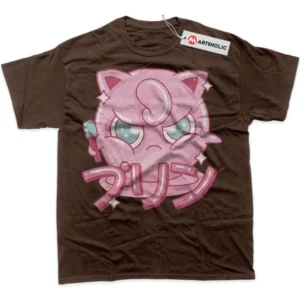 Jigglypuff T-Shirt, Pokemon True Fan Shirt SHIN1712092130 - Carbon