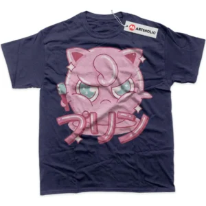 Jigglypuff T-Shirt, Pokemon True Fan Shirt SHIN1712092130 - Navy