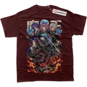 That Time I Got Reincarnated As A Slime T-Shirt, Anime True Fan Shirt SHIN1712092131 - Wine Red