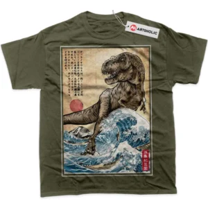 Jurassic Park T-Shirt, Movie True Fan Shirt SHIN1712092132 - Army Green