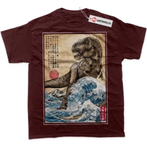 Jurassic Park T-Shirt, Movie True Fan Shirt SHIN1712092132 - Wine Red