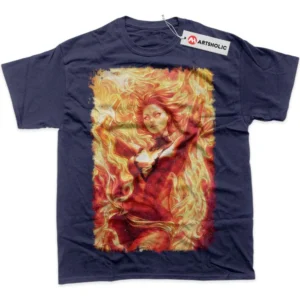 Jean Grey T-Shirt, X-Men True Fan Shirt SHIN1712092133 - Navy