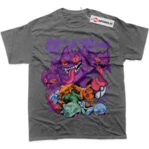 Pokemon T-Shirt, Anime True Fan Shirt SHIN1712092134 - Coffee