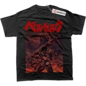 Berserk T-Shirt, Anime True Fan Shirt SHIN1712092135 - Black