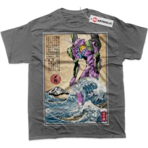 EVA-02 T-Shirt, Neon Genesis Evangelion True Fan Shirt SHIN1712092136 - Coffee