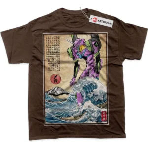 EVA-02 T-Shirt, Neon Genesis Evangelion True Fan Shirt SHIN1712092136 - Carbon