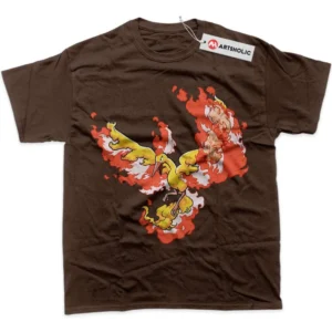 Moltres T-Shirt, Pokemon True Fan Shirt SHIN1712092138 - Carbon