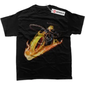 Ghost Rider T-Shirt, Marvel Comics True Fan Shirt SHIN1712092139 - Black
