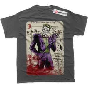 Joker T-Shirt, DC Comics True Fan Shirt SHIN1712092140 - Coffee